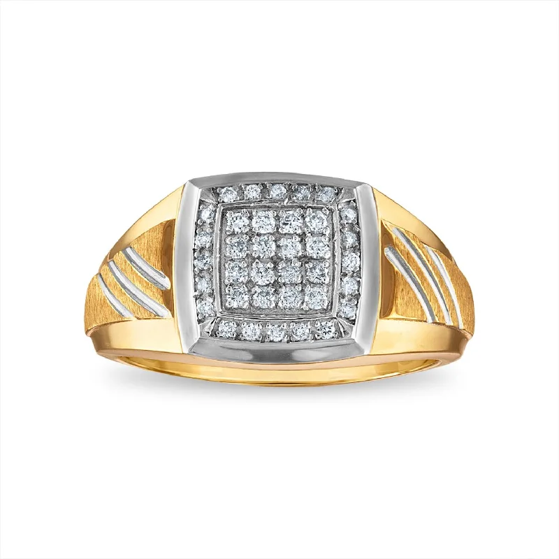 Affordable Glamour – Premium Jewelry For Less 1/4 CTW Diamond Ring in 10KT Yellow Gold Affordable Glamour – Premium Jewelry For Less 1/4 CTW Diamond Ring in 10KT Yellow Gold