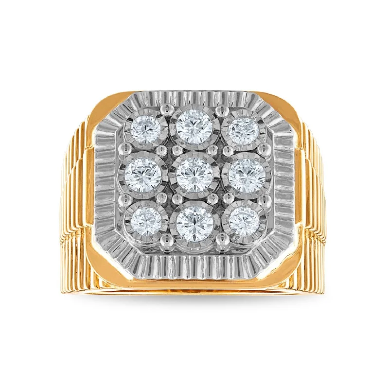 Shop Fine Jewelry With Amazing Deals 1 CTW Diamond Ring in 10KT Yellow Gold