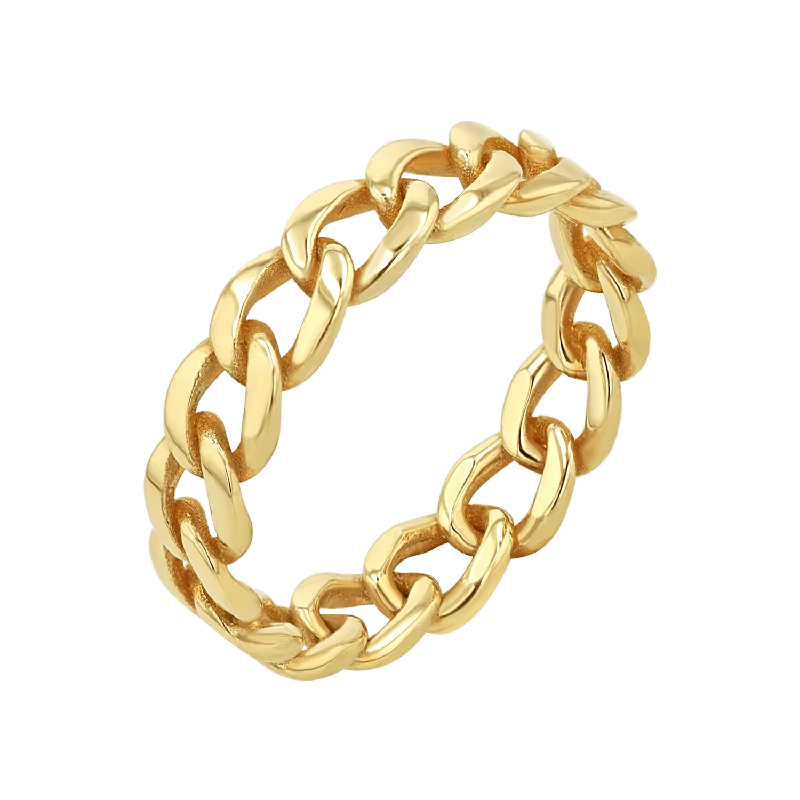 Unmissable Discounts On Timeless Jewelry Pieces Cuban Curb Link Ring