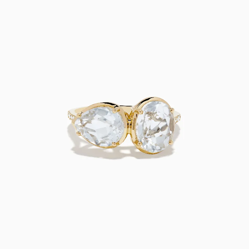 Jewelry Sale Alert – Shop Timeless Elegance Today 14K Yellow Gold White Topaz and Diamond Ring Jewelry Sale Alert – Shop Timeless Elegance Today 14K Yellow Gold White Topaz and Diamond Ring