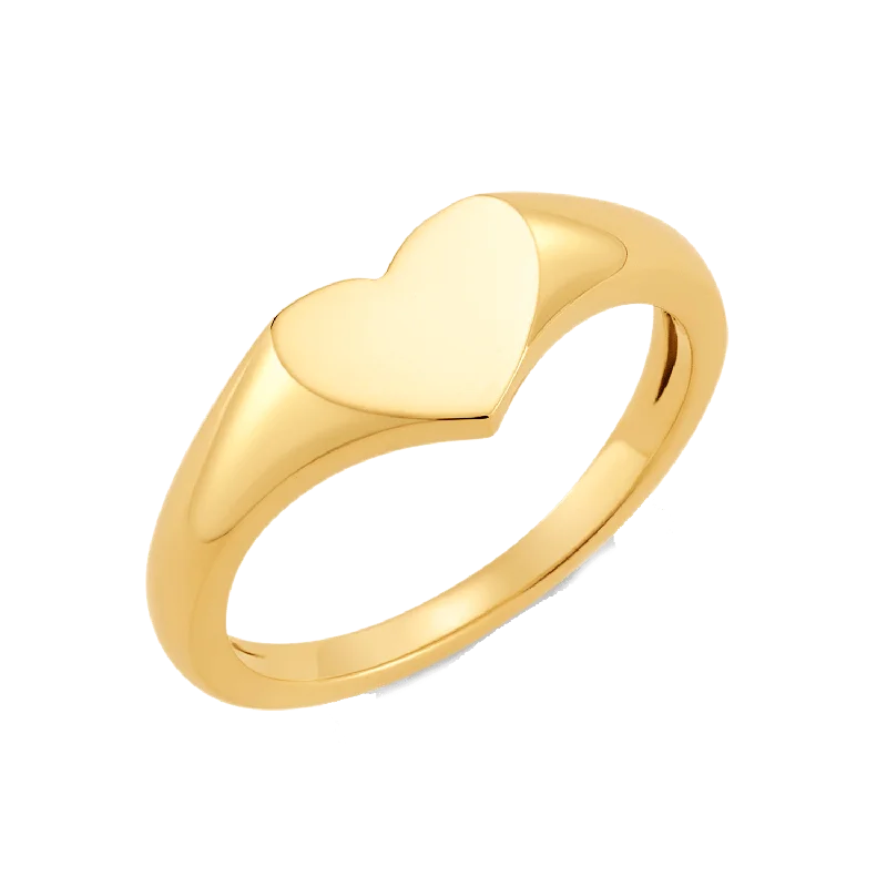Fashion-Forward Jewelry At Incredible Prices Heart Signet Ring