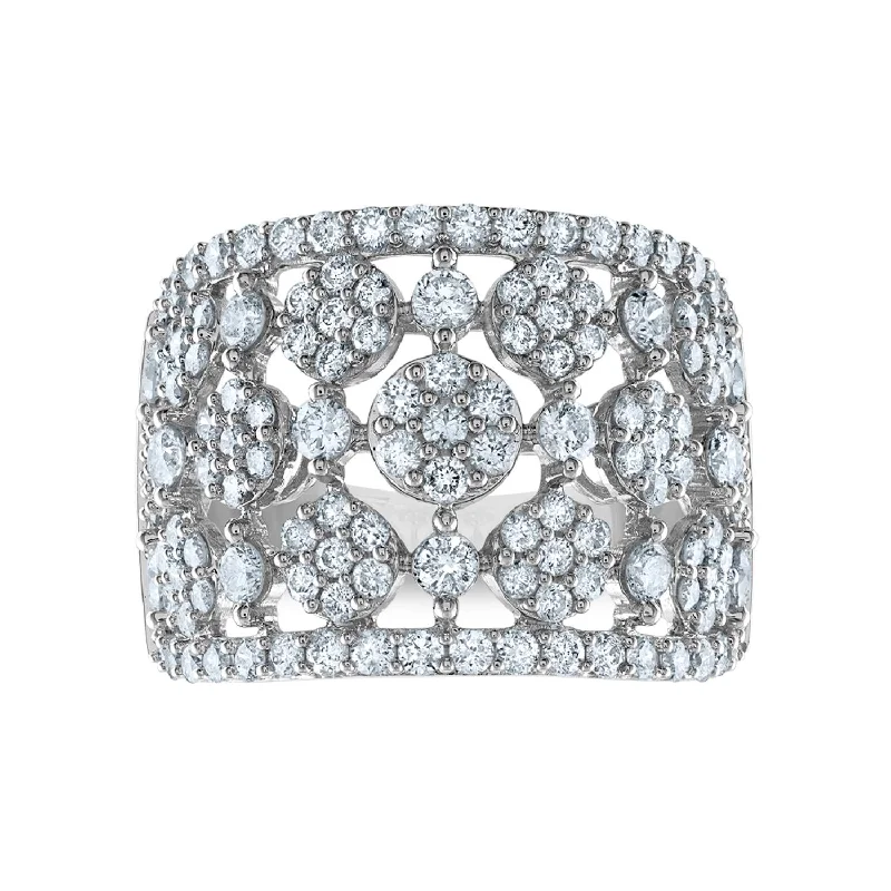 Handcrafted Jewelry Sale – Unique Designs At Low Prices 2 CTW Diamond Fashion Ring in 10KT White Gold Handcrafted Jewelry Sale – Unique Designs At Low Prices 2 CTW Diamond Fashion Ring in 10KT White Gold