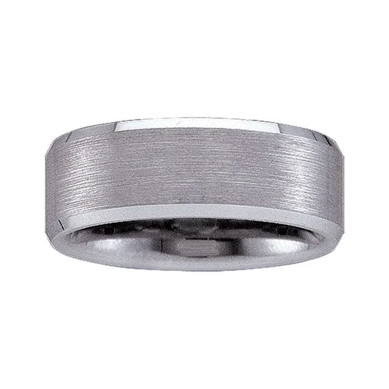 Fashion-Forward Jewelry At Incredible Prices 8MM Wedding Ring in Tungsten