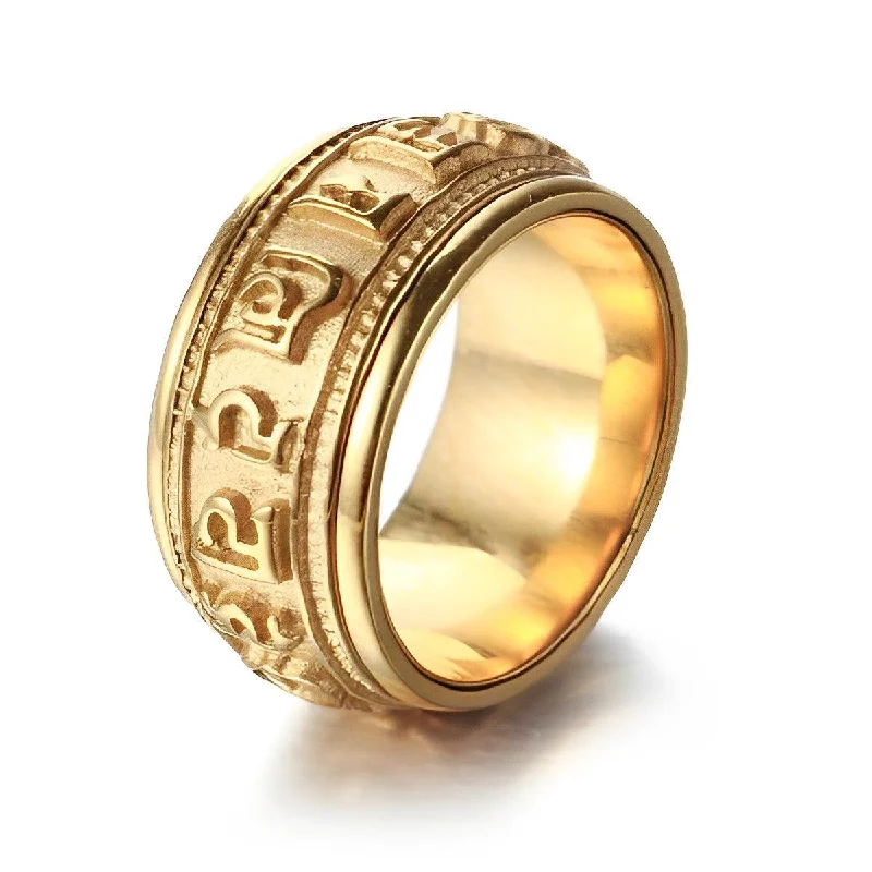 Bohemian-Inspired Jewelry For Free-Spirited Fashion Ancient Style Ring