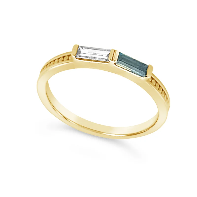 Holiday Jewelry Sale – Perfect Gifts At Great Prices Baguette Diamond and Blue Topaz Ring Holiday Jewelry Sale – Perfect Gifts At Great Prices Baguette Diamond and Blue Topaz Ring