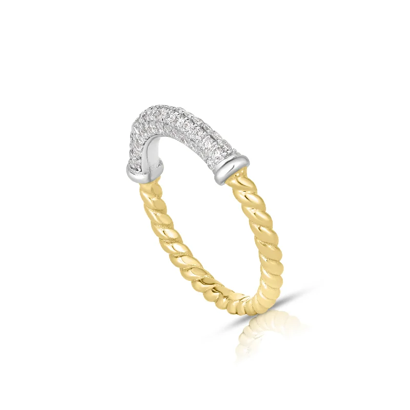 Unlock Unbeatable Jewelry Deals Before They’Re Gone Braided and Diamond Pave Design Ring Unlock Unbeatable Jewelry Deals Before They’Re Gone Braided and Diamond Pave Design Ring