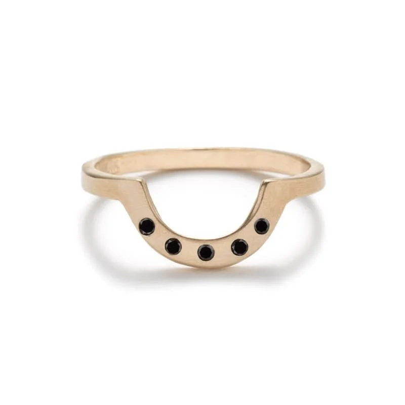 Elegant Jewelry Styles At Budget-Friendly Prices Cor Ring - Black Diamonds