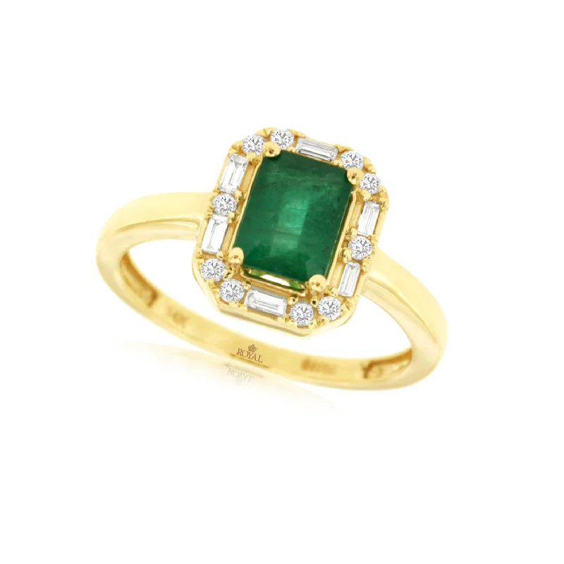 Exclusive Jewelry Offers – Sparkle For Less Emerald and Baguette and Round Diamond Halo Ring Exclusive Jewelry Offers – Sparkle For Less Emerald and Baguette and Round Diamond Halo Ring