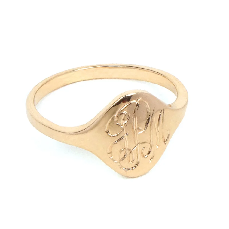 Premium Jewelry, Premium Discounts – Act Fast Flat Signet Ring