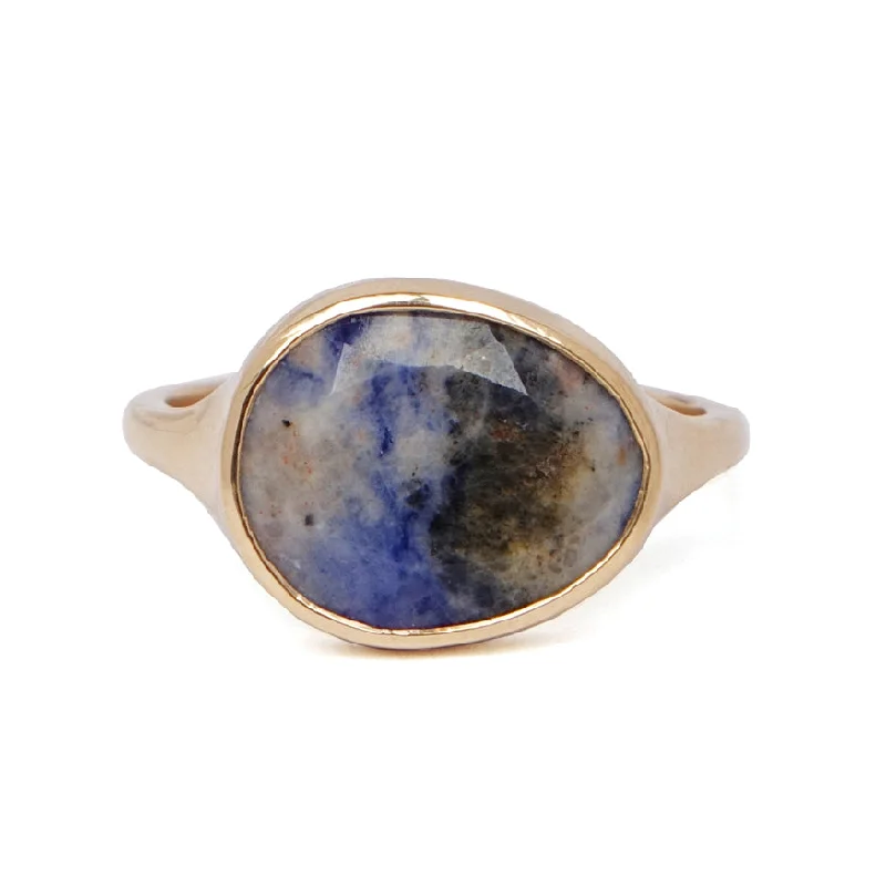 Flash Deals On Fine Jewelry – Shop Before It's Gone Freeform Lapis Lazuli Signet Ring Flash Deals On Fine Jewelry – Shop Before It's Gone Freeform Lapis Lazuli Signet Ring