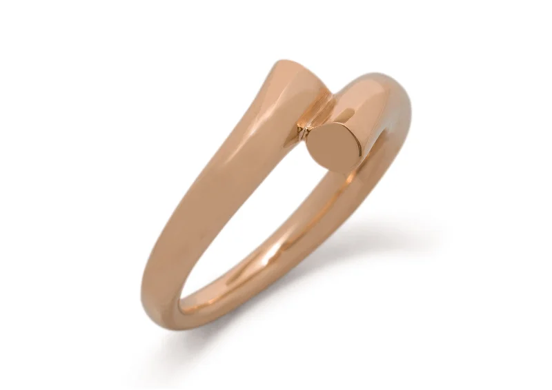 Premium Jewelry, Premium Discounts – Act Fast JW100 Dress Ring, Red Gold