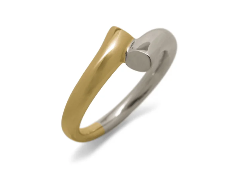 Breathtaking Jewelry At Limited-Time Savings JW100 Bitone Dress Ring, Yellow & White Gold Breathtaking Jewelry At Limited-Time Savings JW100 Bitone Dress Ring, Yellow & White Gold