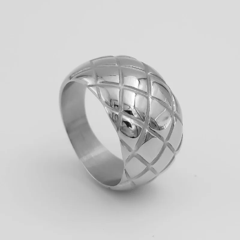 Get The Sparkle You Love At Prices You Adore Kara Dome Ring | Silver