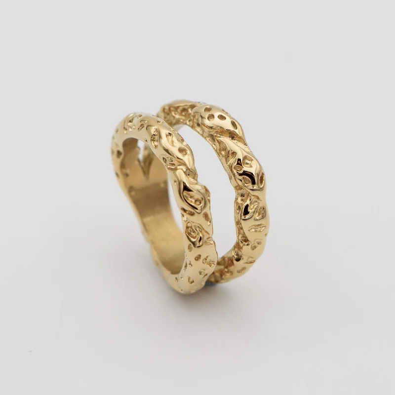 Shop Elegant Jewelry At Unbeatable Prices Luciana Double Band Ring