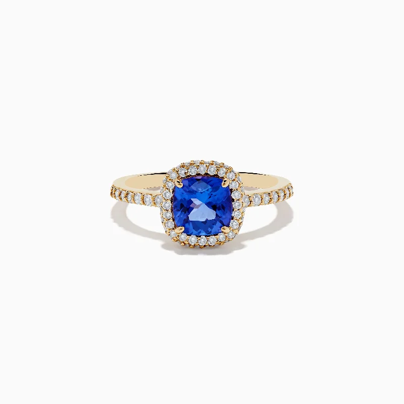 Jewelry Clearance Event – Stock Up Before It's Over Nahla Siri 14K Yellow Gold Tanzanite and Diamond Ring Jewelry Clearance Event – Stock Up Before It's Over Nahla Siri 14K Yellow Gold Tanzanite and Diamond Ring