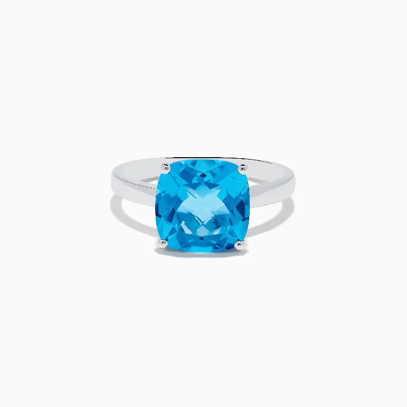 Bestselling Jewelry At Special Promotional Rates Ocean Bleu 14K White Gold Blue Topaz Ring Bestselling Jewelry At Special Promotional Rates Ocean Bleu 14K White Gold Blue Topaz Ring