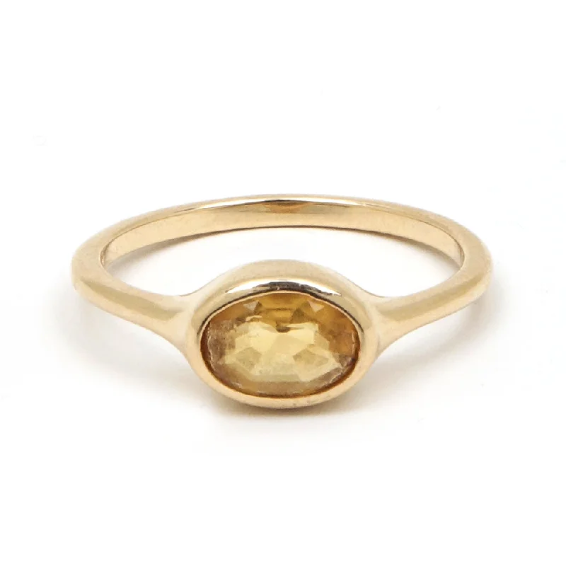 Once-A-Year Jewelry Deals – Shop Before They’Re Gone Oval Citrine Ring