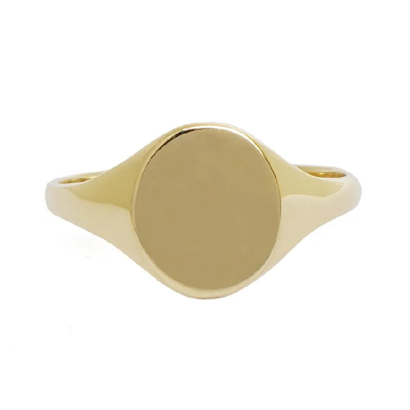 Get Your Favorite Jewelry At The Best Price Oval Signet Ring