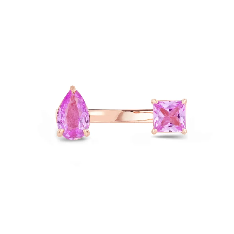 Limited-Time Jewelry Sale – Don't Miss These Deals Pink Sapphire Reign Ring