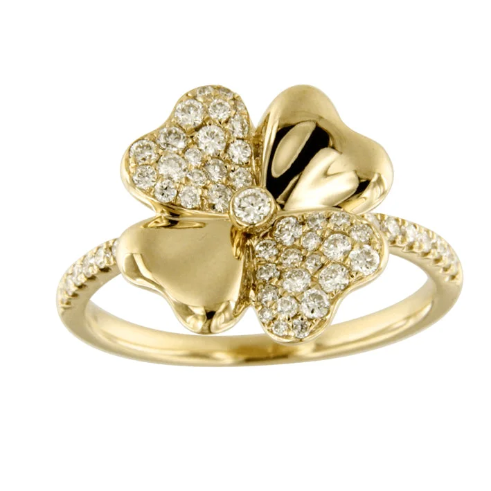 Shop Trending Jewelry With Exclusive Savings Diamond Flower Ring