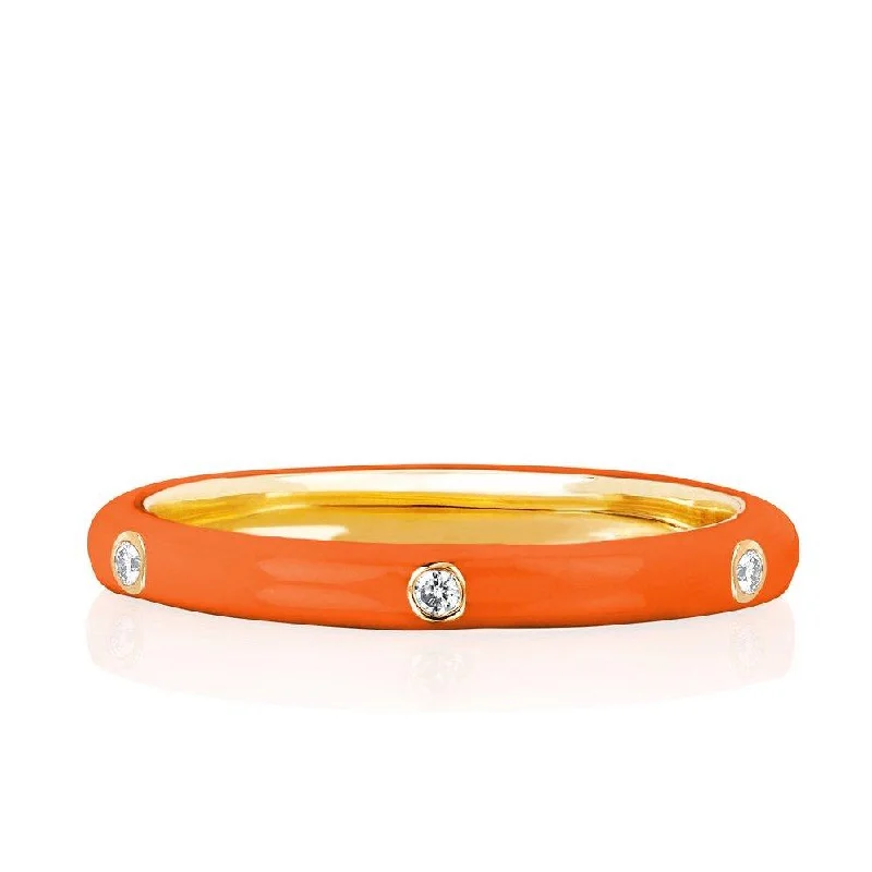Elegant Jewelry Styles At Budget-Friendly Prices Diamond Enamel Ring