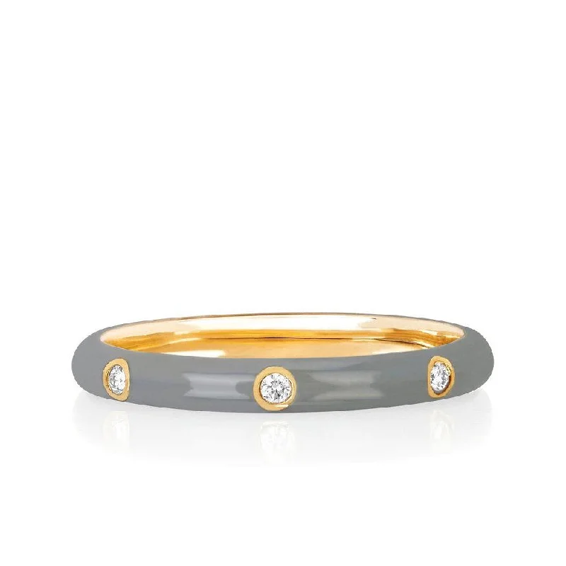 Jewelry Clearance Sale – Final Reductions Diamond Enamel Ring