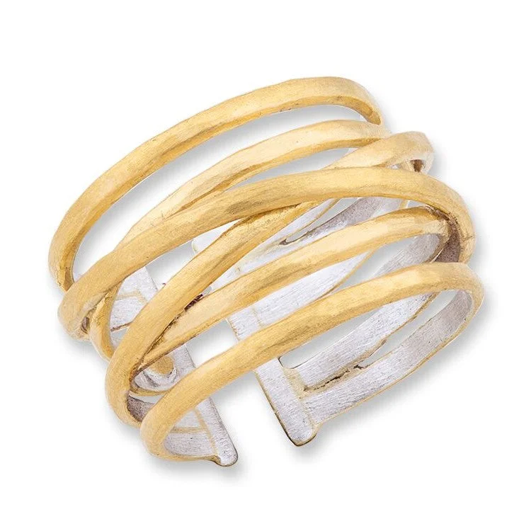 Flash Sale On Stunning Jewelry – Don't Miss Out 24K Multi-row Ring