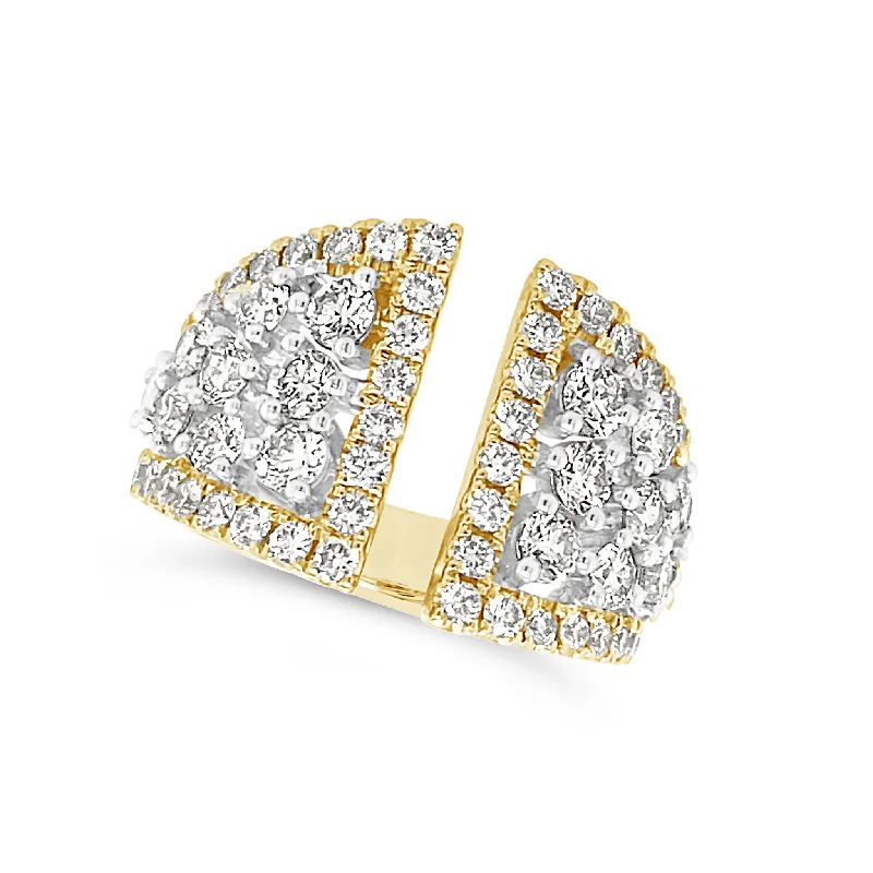 Flash Sale On Stunning Jewelry – Don't Miss Out Tapered Open Center Design Diamond Ring Flash Sale On Stunning Jewelry – Don't Miss Out Tapered Open Center Design Diamond Ring