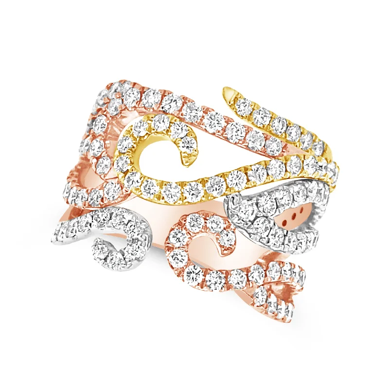 Affordable Glamour – Premium Jewelry At Special Prices Tri Color Gold Swirl Design Ring Affordable Glamour – Premium Jewelry At Special Prices Tri Color Gold Swirl Design Ring