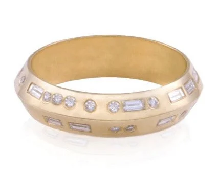 Flash Sale On Stunning Jewelry – Don't Miss Out 18k Yellow Gold Morse Code Ring with White Diamonds Flash Sale On Stunning Jewelry – Don't Miss Out 18k Yellow Gold Morse Code Ring with White Diamonds