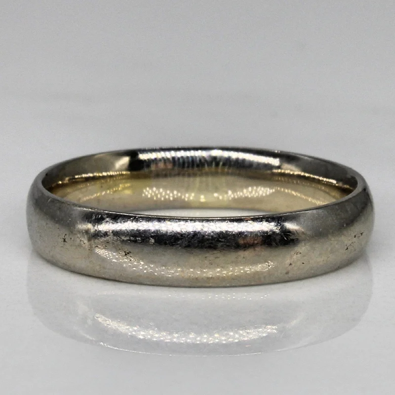 Seasonal Jewelry Deals – Elevate Your Style 10k White Gold Band | SZ 8.5 |