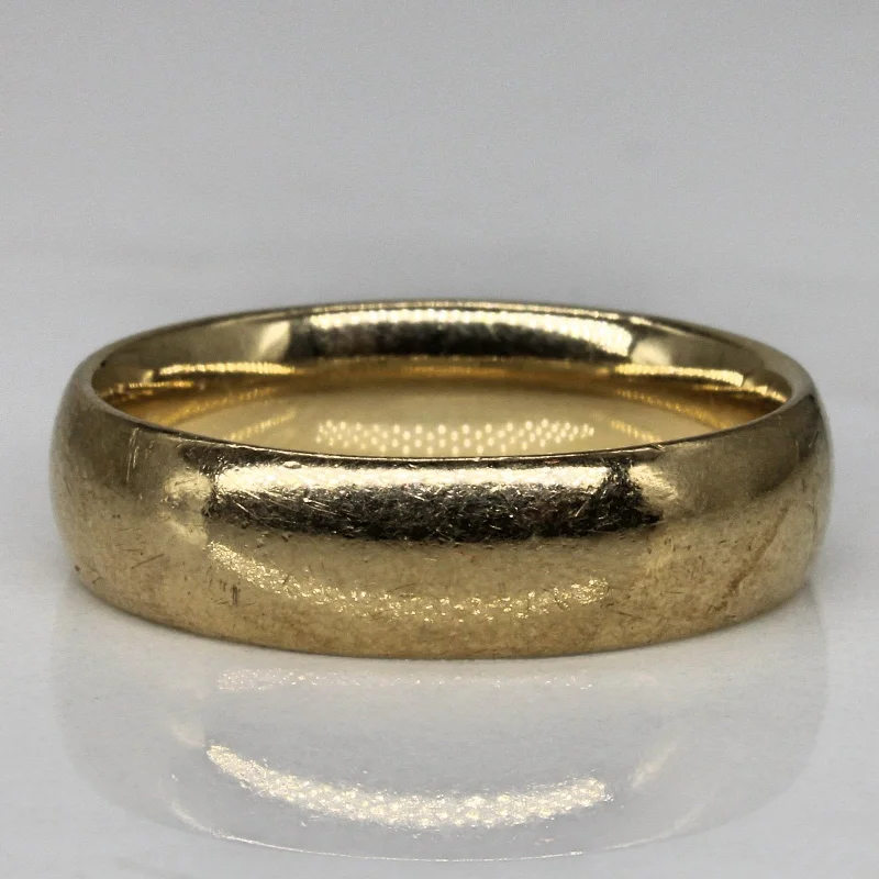 Trending Jewelry Styles Now At Limited-Time Discounts 10k Yellow Gold Band | SZ 10 |