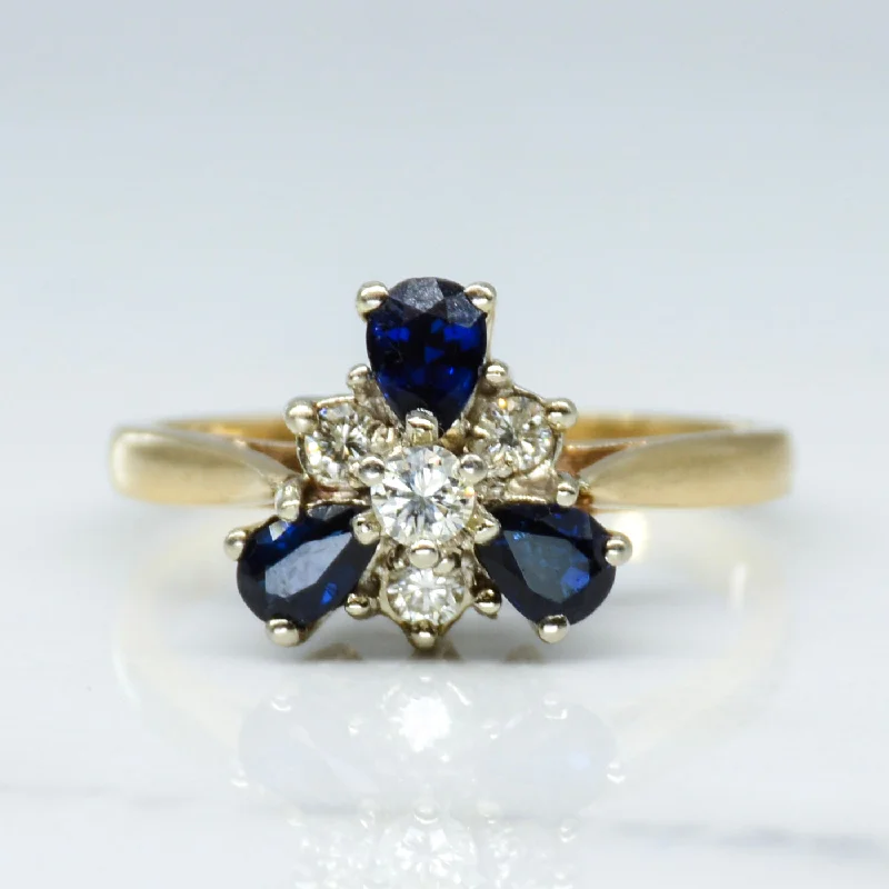 Elegant Jewelry Pieces At Unbelievable Prices Yellow Gold Sapphire & Diamond Ring | 0.75ctw, 0.20ctw | SZ 6.5 | Elegant Jewelry Pieces At Unbelievable Prices Yellow Gold Sapphire & Diamond Ring | 0.75ctw, 0.20ctw | SZ 6.5 |