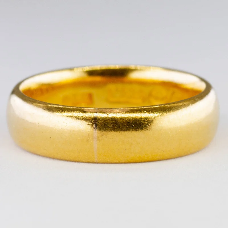 Elegant Jewelry Styles At Budget-Friendly Prices 1922 Birmingham 22k Yellow Gold Band | SZ 7 | 5.6mm | Elegant Jewelry Styles At Budget-Friendly Prices 1922 Birmingham 22k Yellow Gold Band | SZ 7 | 5.6mm |