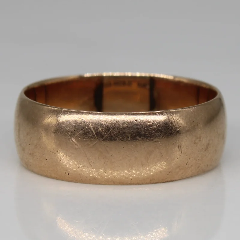 Celebrate Every Occasion With Sparkling Savings Early 1900s Rose Gold Band | SZ 8 | Celebrate Every Occasion With Sparkling Savings Early 1900s Rose Gold Band | SZ 8 |