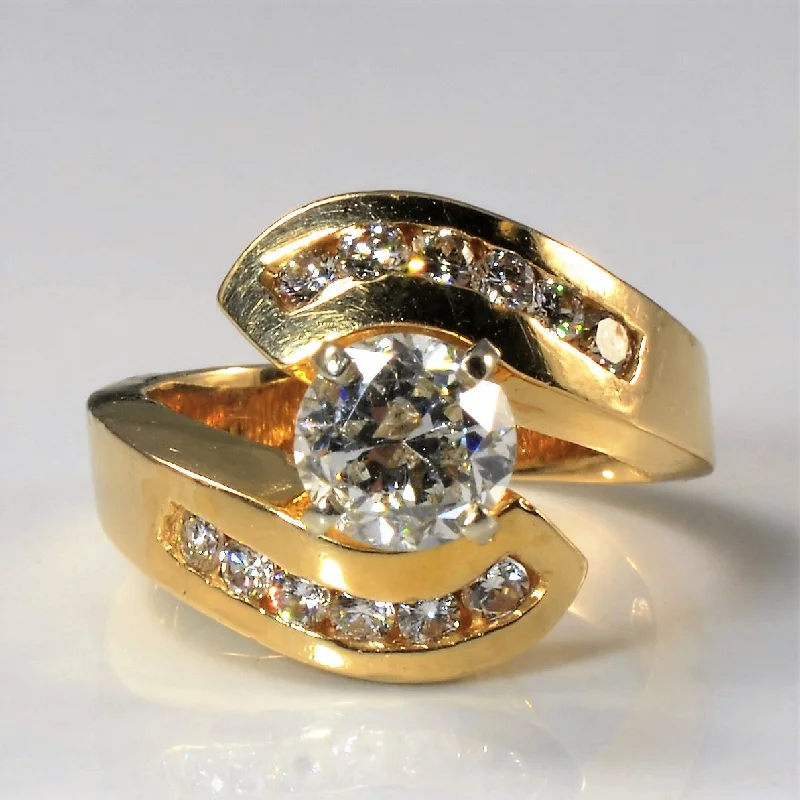 Limited Stock On Premium Jewelry At Low Prices Bypass Diamond Engagement Ring | 1.34ctw | SZ 5 | Limited Stock On Premium Jewelry At Low Prices Bypass Diamond Engagement Ring | 1.34ctw | SZ 5 |