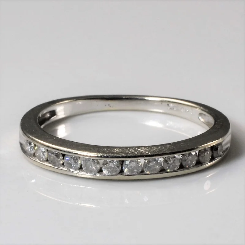 High-End Sparkle, Low-End Prices – Jewelry Sale Live Channel Set Diamond Semi Eternity Band | 0.18ctw | SZ 5.75 | High-End Sparkle, Low-End Prices – Jewelry Sale Live Channel Set Diamond Semi Eternity Band | 0.18ctw | SZ 5.75 |