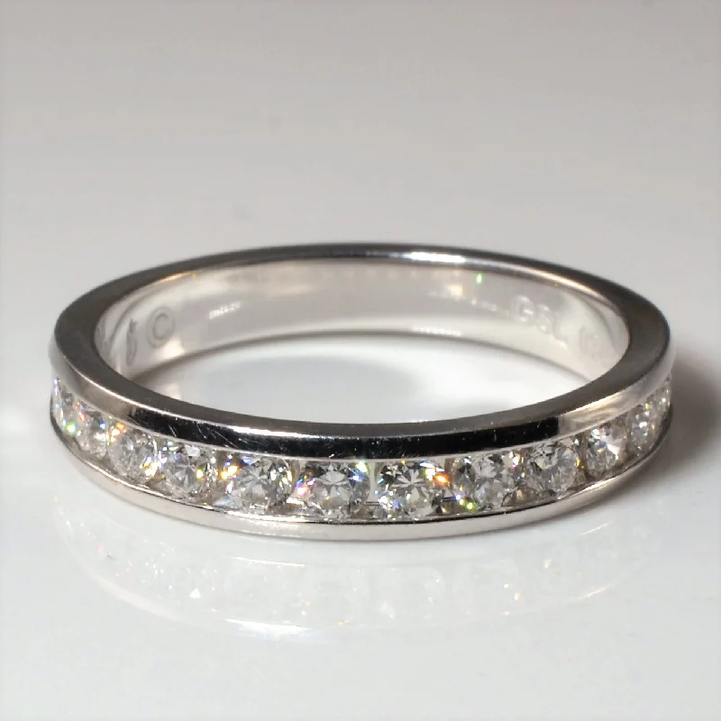 Jewelry Deals That Sparkle – Shop Today White Gold Diamond Semi Eternity Band | 0.54ctw | SZ 7 | Jewelry Deals That Sparkle – Shop Today White Gold Diamond Semi Eternity Band | 0.54ctw | SZ 7 |