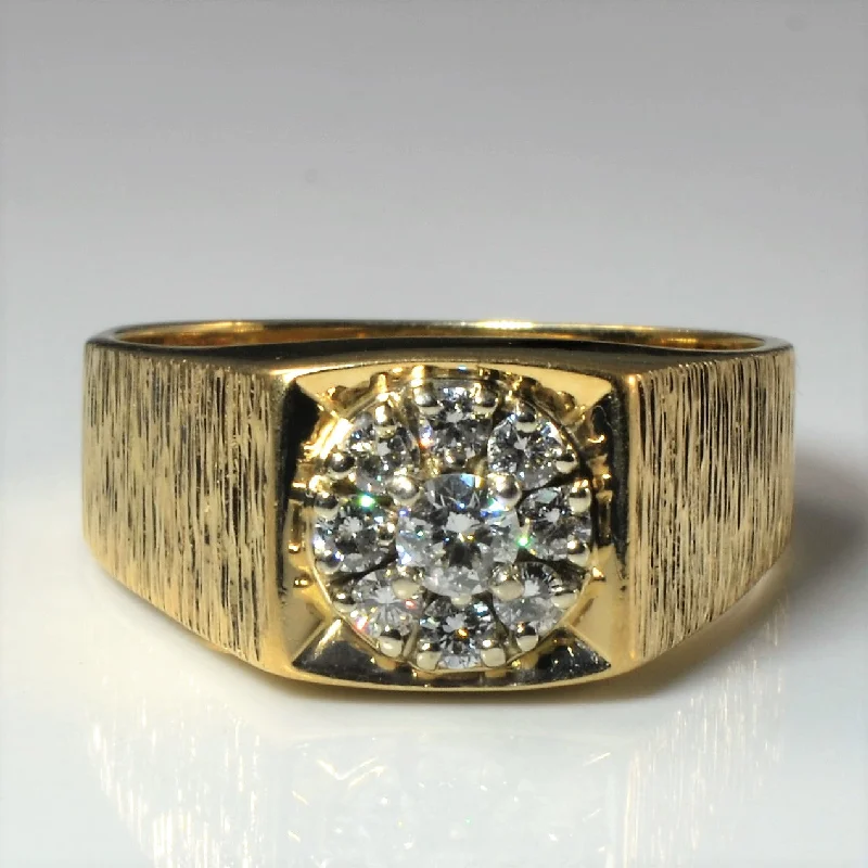 Shop Modern Jewelry Collections With Exclusive Discounts Brushed Diamond Cluster Ring | 0.43ctw | SZ 11.5 | Shop Modern Jewelry Collections With Exclusive Discounts Brushed Diamond Cluster Ring | 0.43ctw | SZ 11.5 |