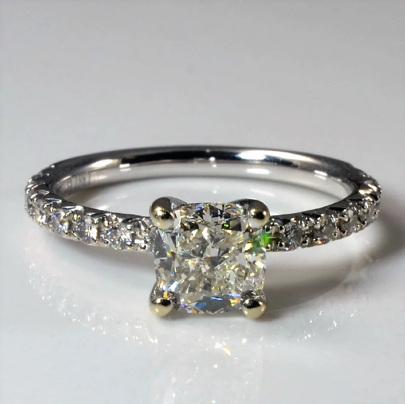 Luxury Jewelry Now At Special Promotional Rates James Allen' Cushion Cut Diamond Engagement Ring | 1.56ctw | SZ 7 | Luxury Jewelry Now At Special Promotional Rates James Allen' Cushion Cut Diamond Engagement Ring | 1.56ctw | SZ 7 |