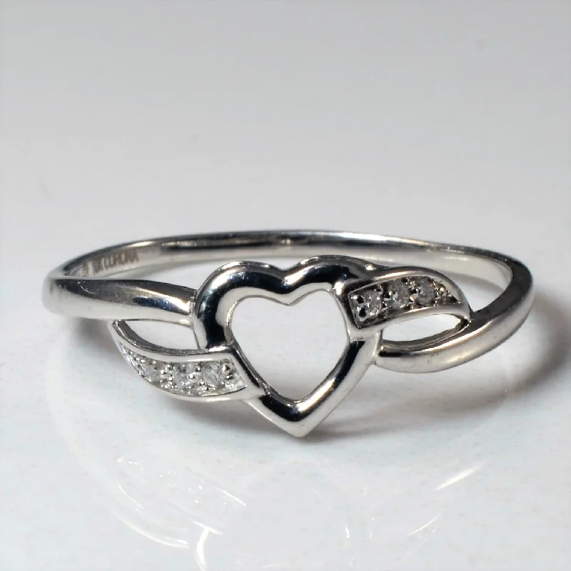 Affordable Elegance – Special Jewelry Sale Now Live Diamond Heart Promise Ring | 0.03ctw | SZ 6.75 | Affordable Elegance – Special Jewelry Sale Now Live Diamond Heart Promise Ring | 0.03ctw | SZ 6.75 |
