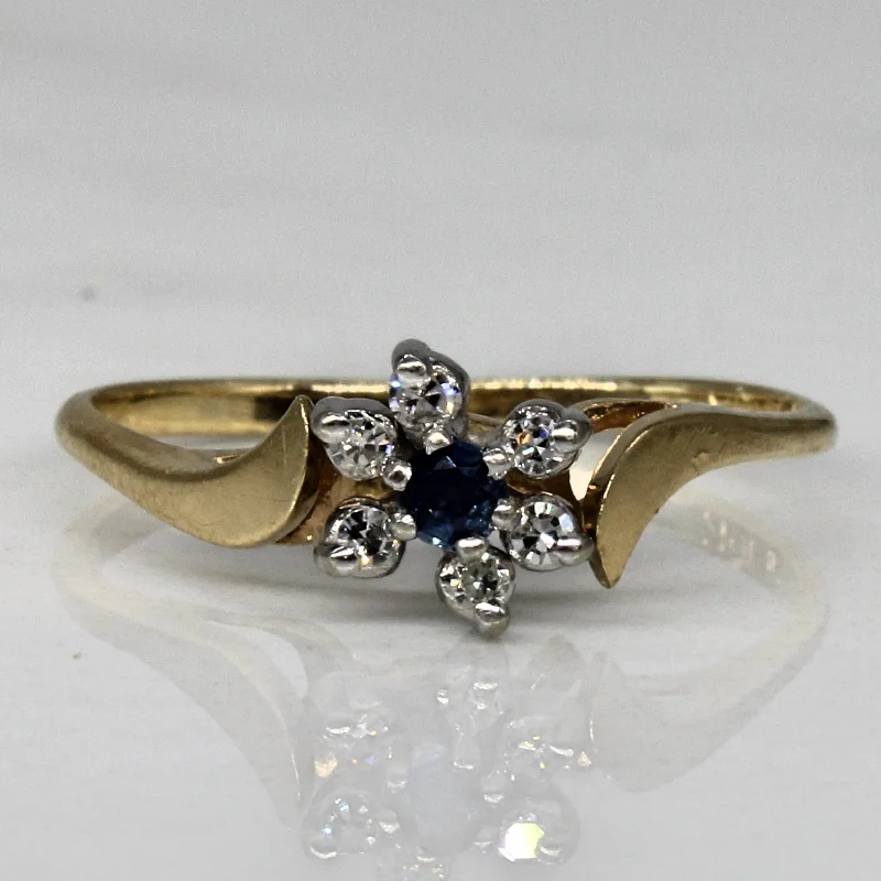 Flash Jewelry Sale – Get Stunning Pieces At Low Prices Diamond & Sapphire Flower Ring | 0.05ctw, 0.03ct | SZ 4.75 | Flash Jewelry Sale – Get Stunning Pieces At Low Prices Diamond & Sapphire Flower Ring | 0.05ctw, 0.03ct | SZ 4.75 |