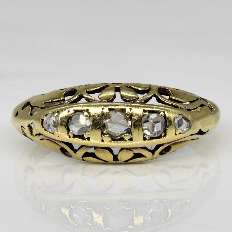 Unmissable Jewelry Sale – Shop Before It's Too Late Victorian Three Stone Diamond Ring | 0.07ctw | SZ 7 | Unmissable Jewelry Sale – Shop Before It's Too Late Victorian Three Stone Diamond Ring | 0.07ctw | SZ 7 |