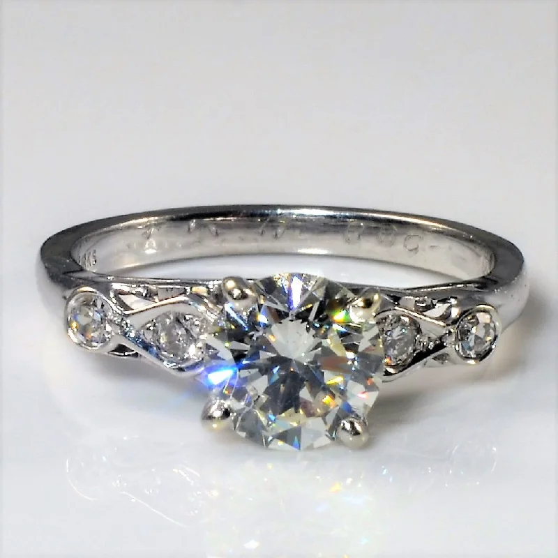 Shop Fine Jewelry With Exclusive Savings Birks' Five Stone Diamond Engagement Ring | 1.11ctw | SZ 5.75 | Shop Fine Jewelry With Exclusive Savings Birks' Five Stone Diamond Engagement Ring | 1.11ctw | SZ 5.75 |