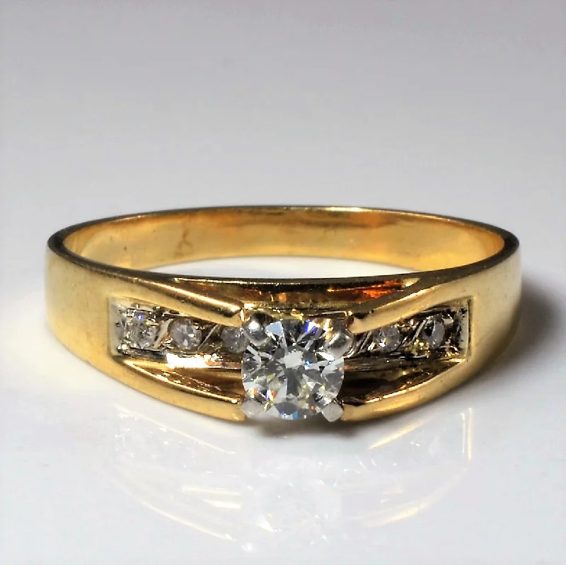 Bold And Beautiful Jewelry Now At Irresistible Prices High Set Diamond Engagement Ring | 0.32ctw | SZ 8.75 | Bold And Beautiful Jewelry Now At Irresistible Prices High Set Diamond Engagement Ring | 0.32ctw | SZ 8.75 |