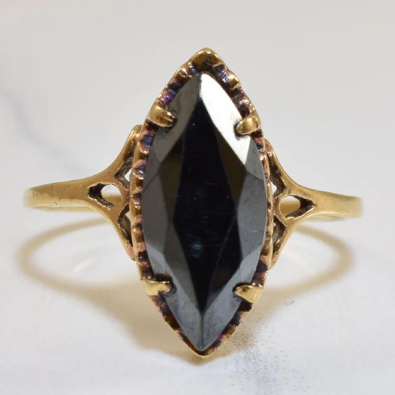 Save On Luxury Jewelry Pieces – Limited-Time Offers Marquise Hematite Ring | 3.40ct | SZ 8 | Save On Luxury Jewelry Pieces – Limited-Time Offers Marquise Hematite Ring | 3.40ct | SZ 8 |