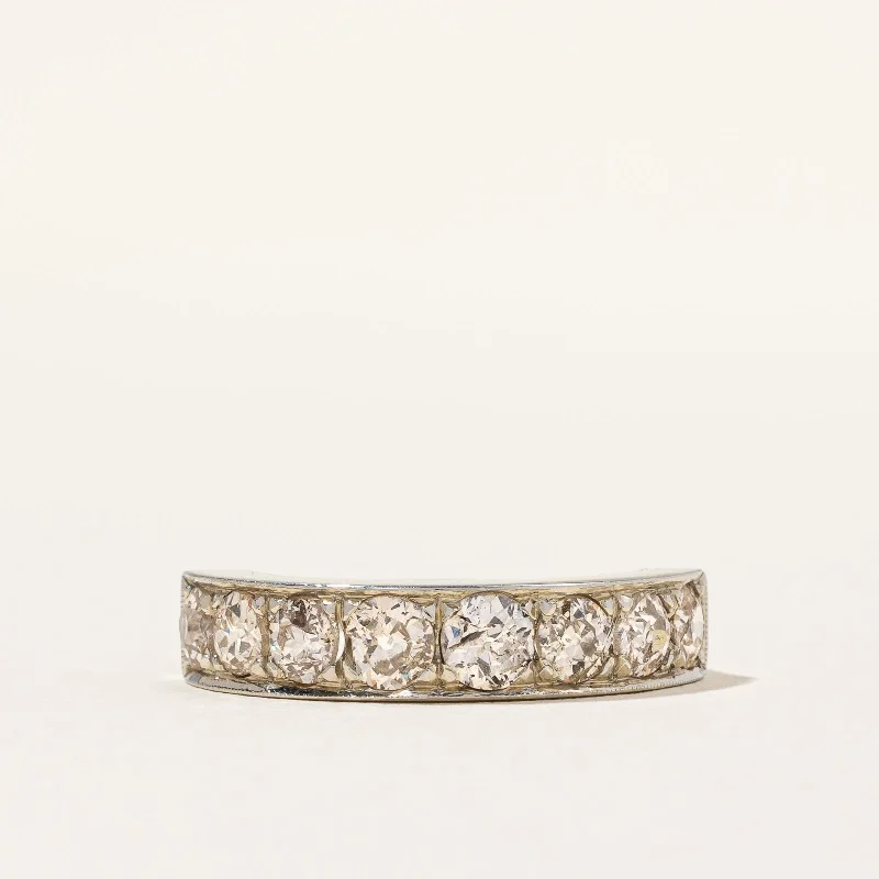 Unlock Unbeatable Jewelry Deals Before They’Re Gone Birks' Art Deco Era Old Mine Semi Eternity Band | 1.04ctw | SZ 4.25 | Unlock Unbeatable Jewelry Deals Before They’Re Gone Birks' Art Deco Era Old Mine Semi Eternity Band | 1.04ctw | SZ 4.25 |