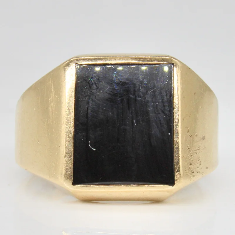 Buy More, Save More – Special Jewelry Discounts Onyx Cabochon Ring | 2.50ct | SZ 7.5 |