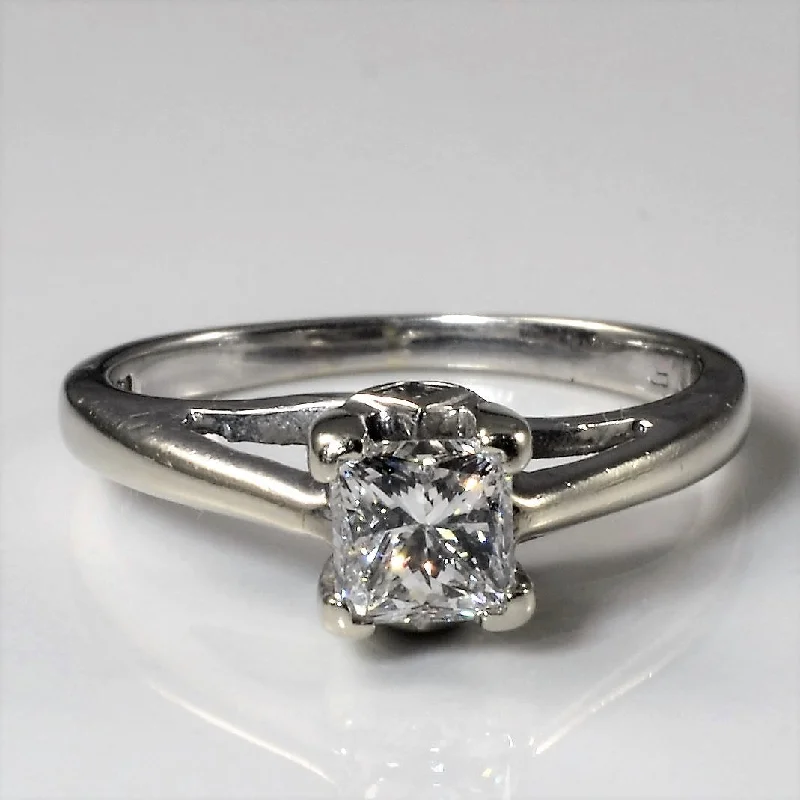 Exclusive Gemstone Jewelry At Special Prices Solitaire Princess Canadian Diamond Engagement Ring | 0.70ctw | SZ 4.5 | Exclusive Gemstone Jewelry At Special Prices Solitaire Princess Canadian Diamond Engagement Ring | 0.70ctw | SZ 4.5 |