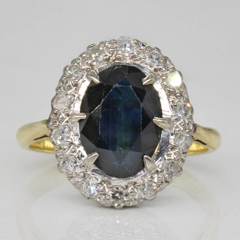 Limited-Time Jewelry Sale – Elegant Styles At Less Sapphire & Diamond Engagement Ring | 1.70ct, 0.25ctw | SZ 5 | Limited-Time Jewelry Sale – Elegant Styles At Less Sapphire & Diamond Engagement Ring | 1.70ct, 0.25ctw | SZ 5 |